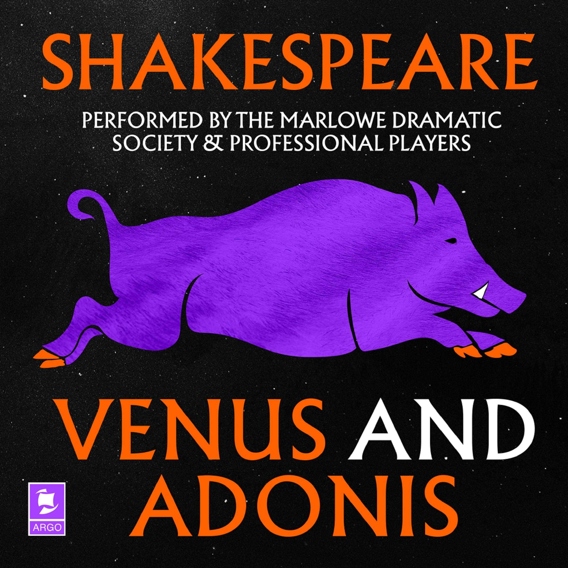 Venus And Adonis: Argo Classics