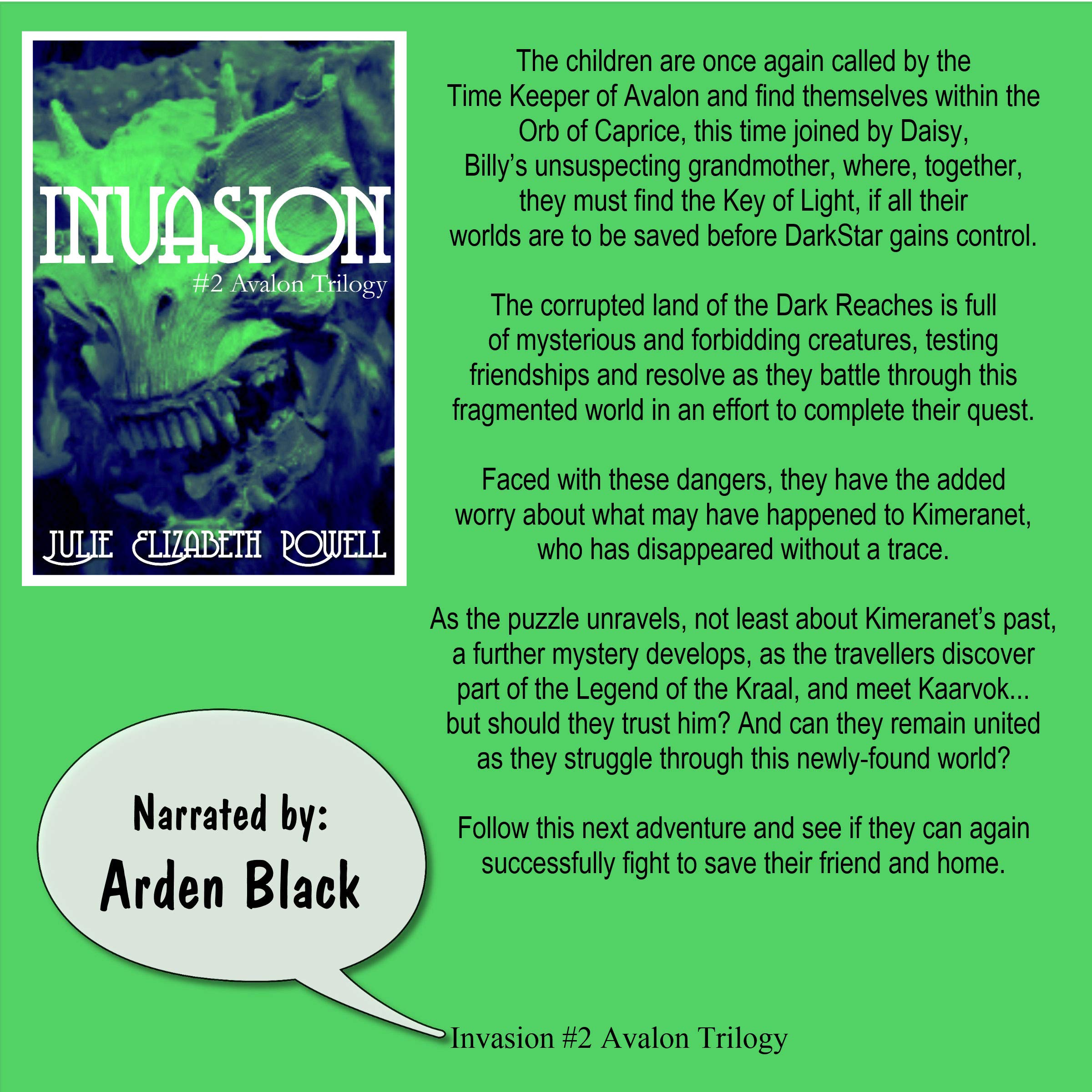 Invasion: The Avalon Trilogy, Book 2