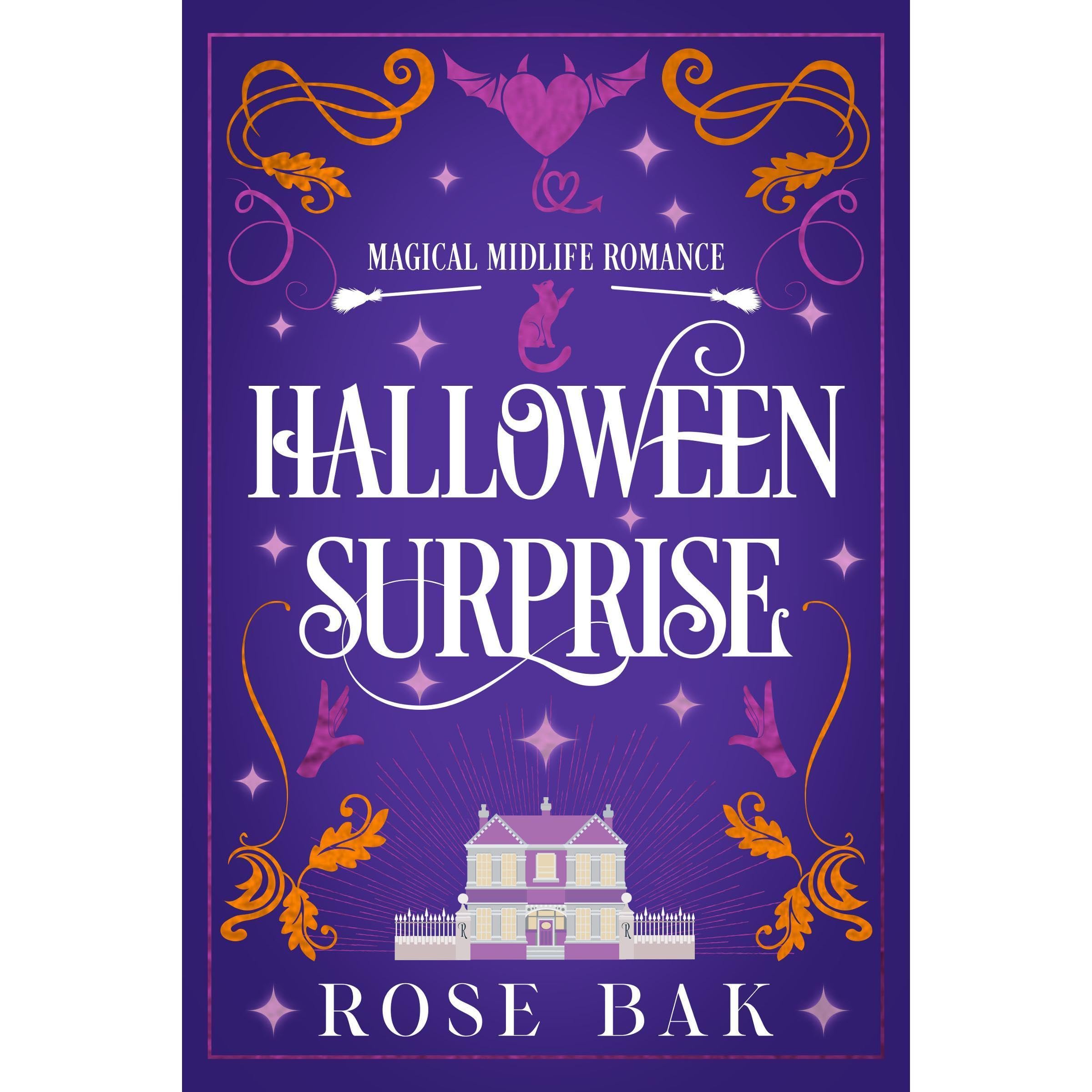 Portada de Halloween Surprise: A Midlife Paranormal Romantic Comedy, de Rose Bak