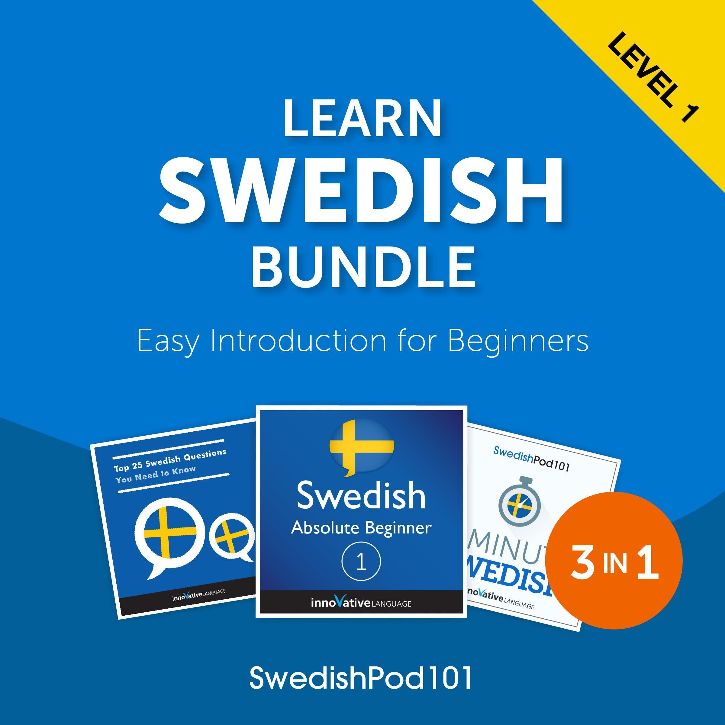 Learn Swedish Bundle: Easy Introduction for Beginners (Audible Audio)