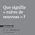 Que signifie « naître de no...