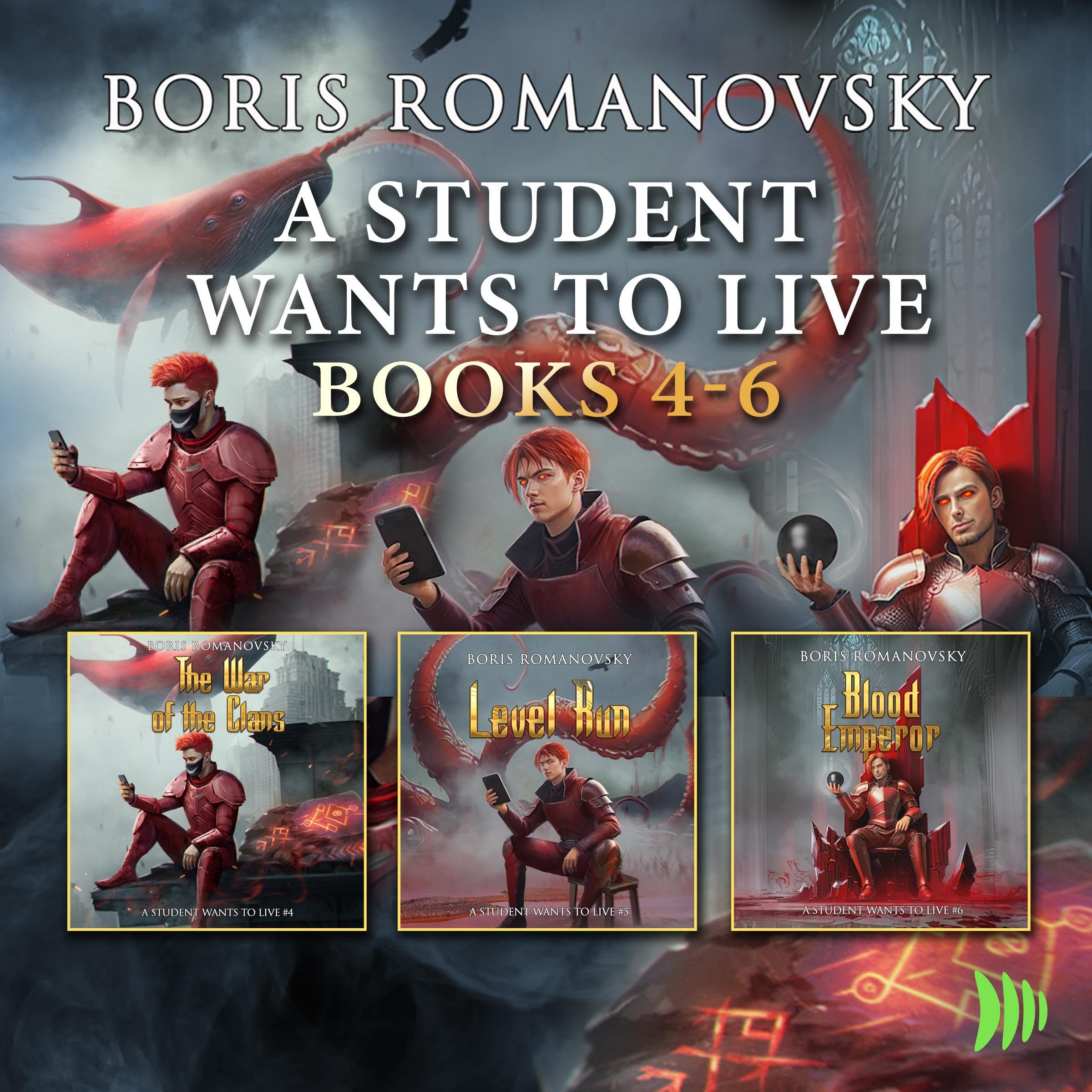 A Student Wants to Live: Books 4-6 (Audible Audio)