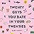 Twenty Guys You Date in Your Twenties