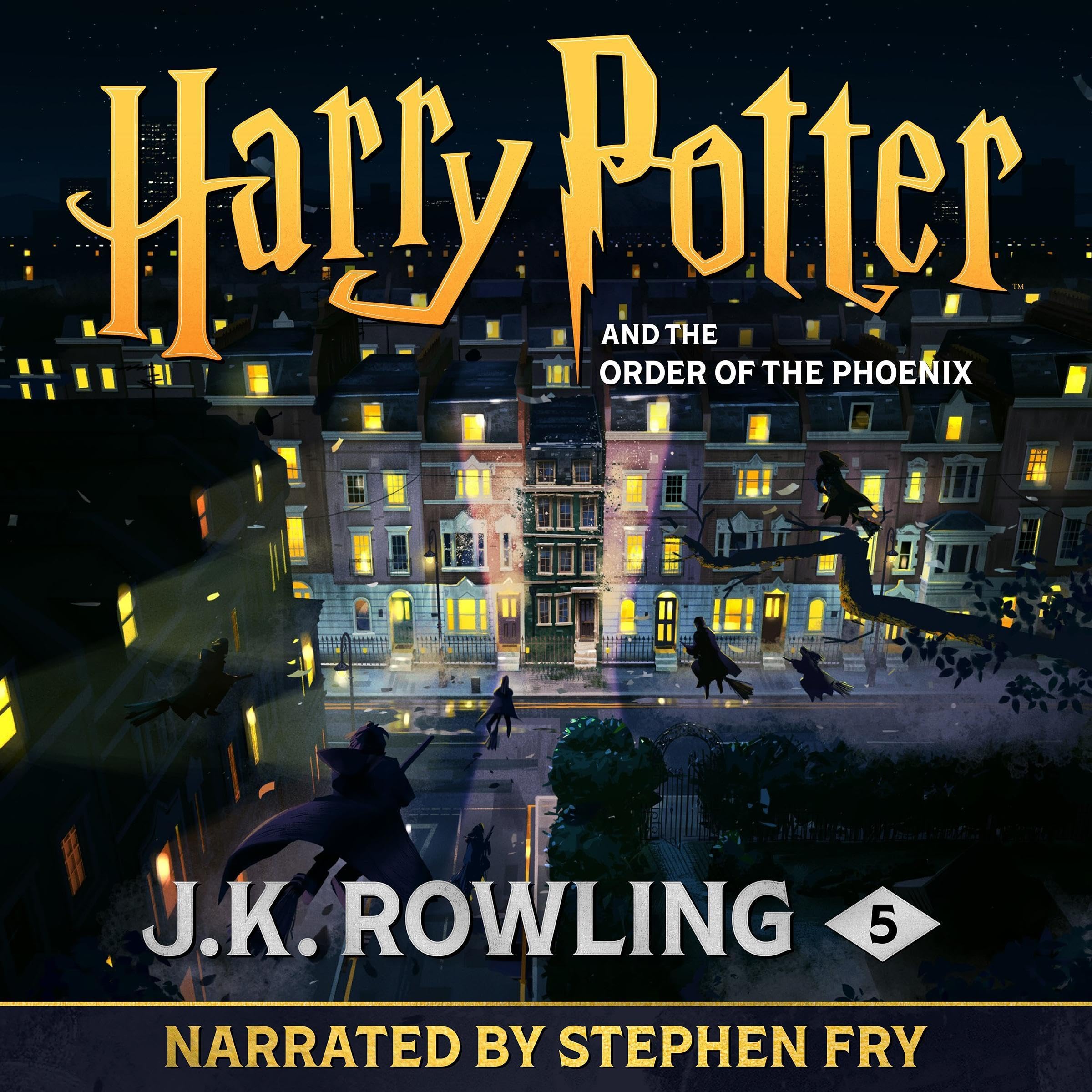 Harry Potter and the Order of the Phoenix (Narrated by Stephen Fry)