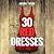 30 Red Dresses