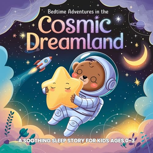 Bedtime Adventures in the Cosmic Dreamland: A Soothing Sleep Story for Kids: A Magical Space-Themed Bedtime Book with Cute Astronaut Animals and Calming ... for Kids Who Love Animals and Nature 2) (Kindle Edition)