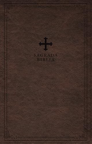 Biblia Católica, Tamaño personal, Leathersoft, Café, Comfort Print (Spanish Edition)