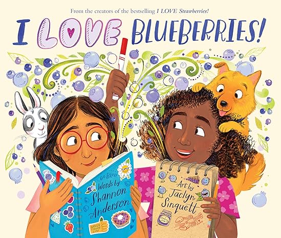 I LOVE Blueberries (Hardcover)