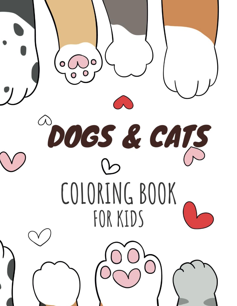 Flowers Coloring Book For Kids Ages 6-12