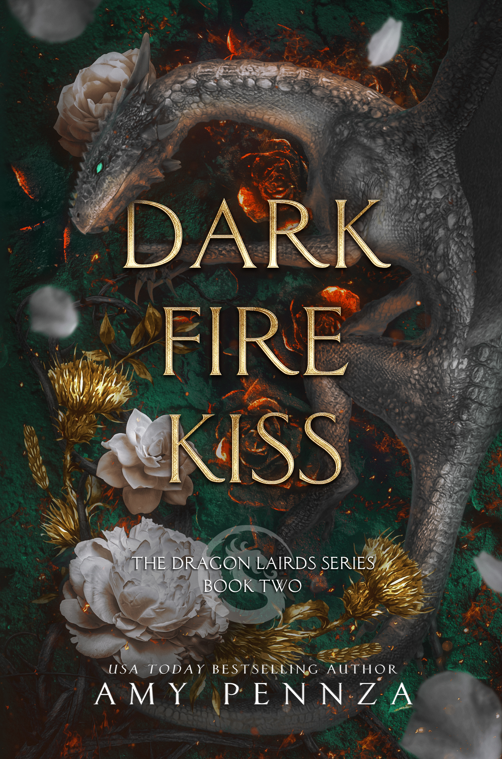Dark Fire Kiss (The Dragon Lairds #2)