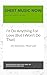 I'd Do Anything For Love (B...