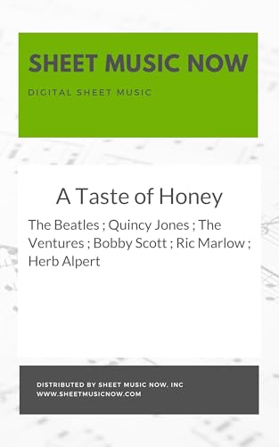 A Taste of Honey Sheet Music (Kindle Edition)