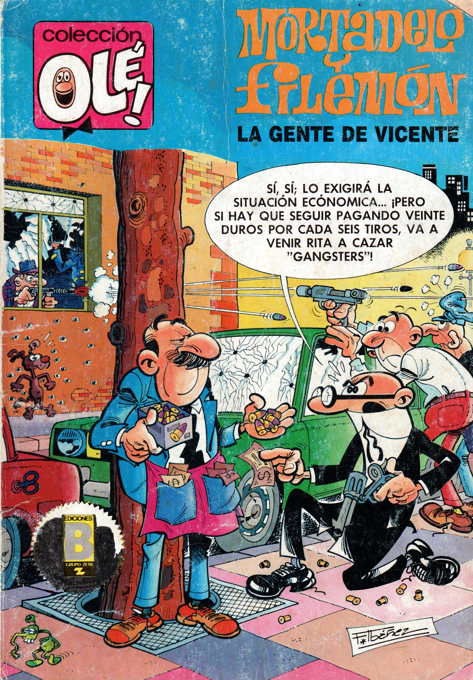 La gente de Vicente (Mortadelo y Filemón, #42)