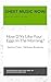 How D'Ya Like Your Eggs In The Morning? Sheet Music by Nicholas Brodszky