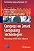 Congress on Smart Computing...