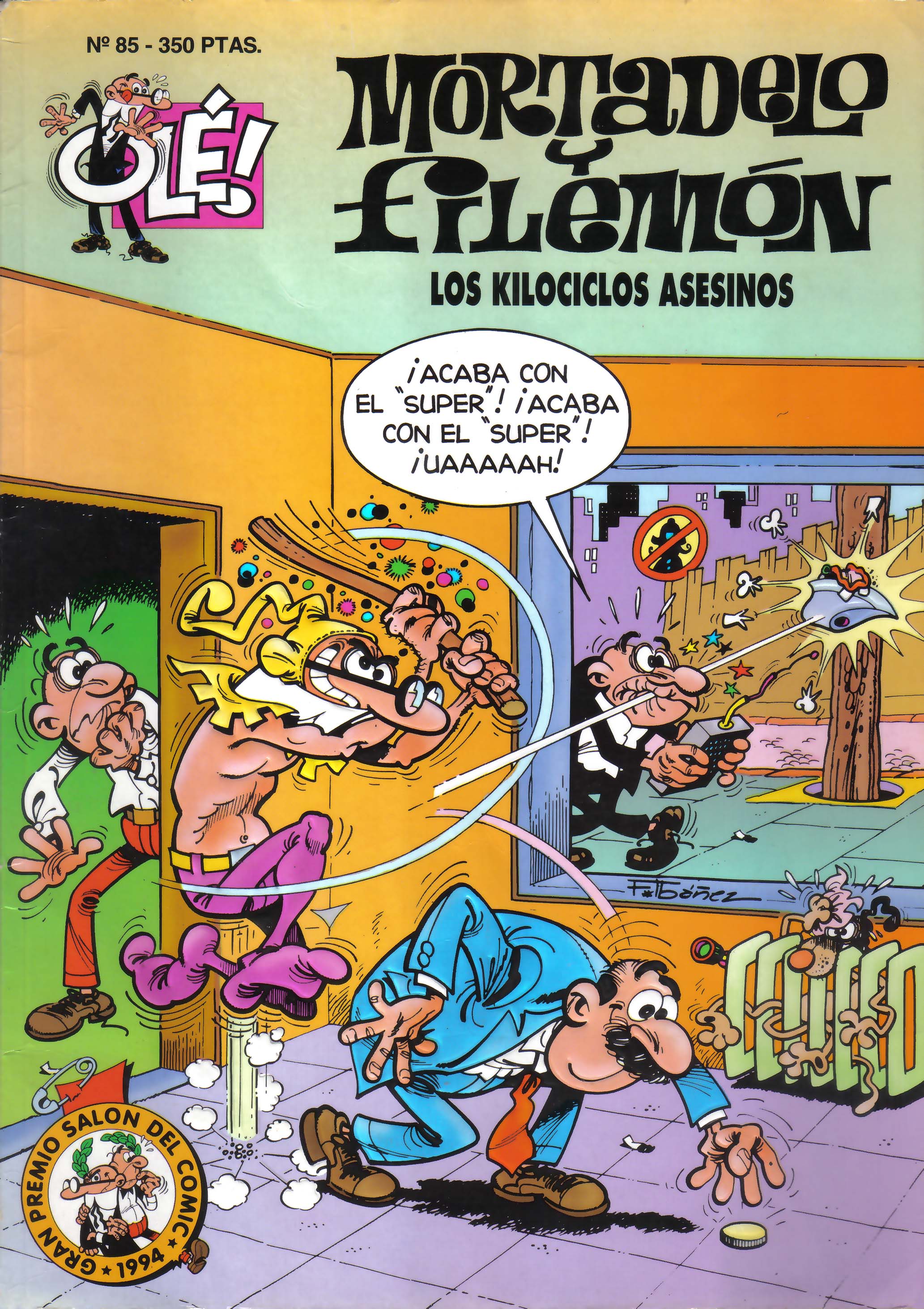 Los kilociclos asesinos (Mortadelo y Filemón, #46)