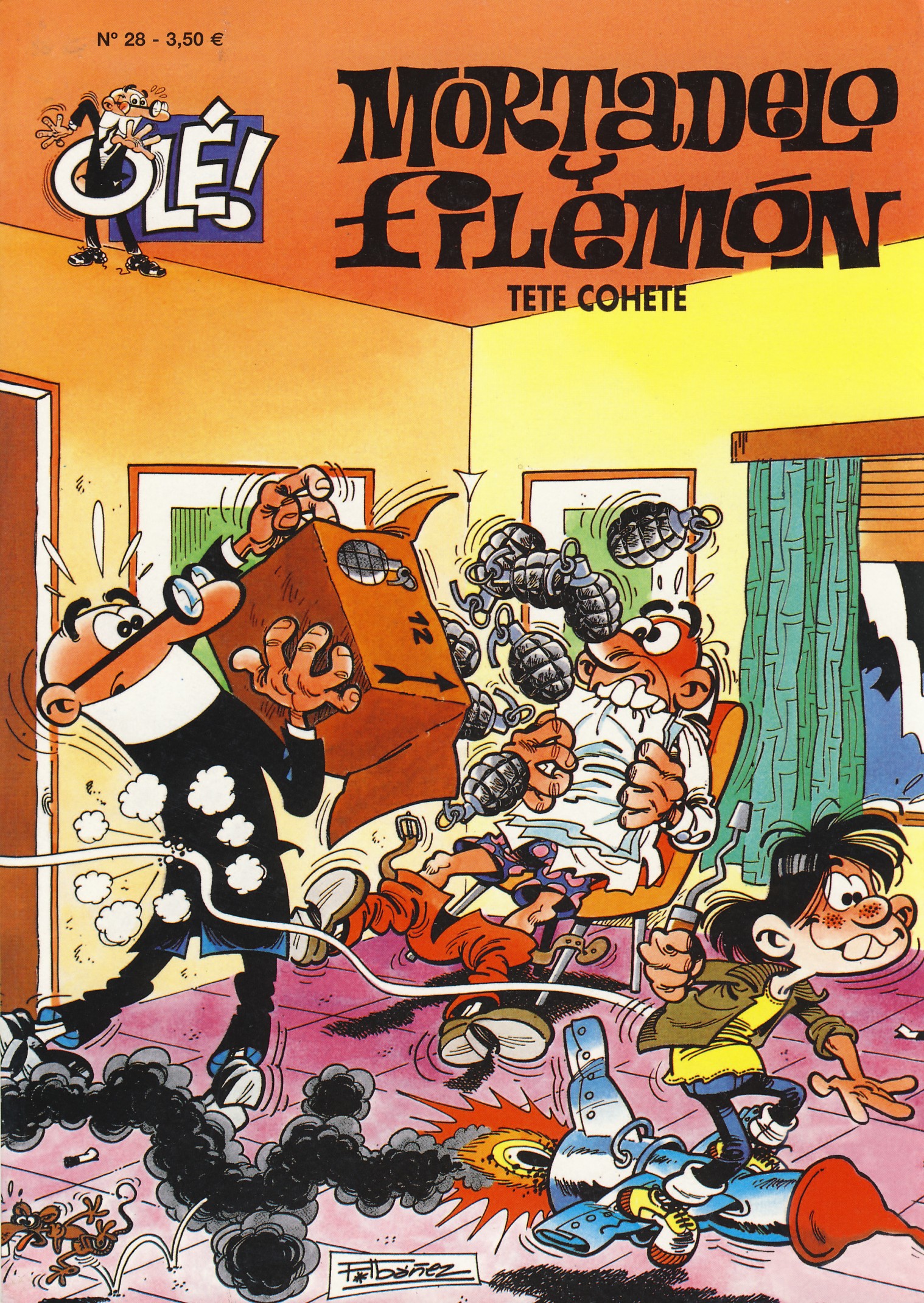 Tete Cohete (Mortadelo y Filemón, #50)