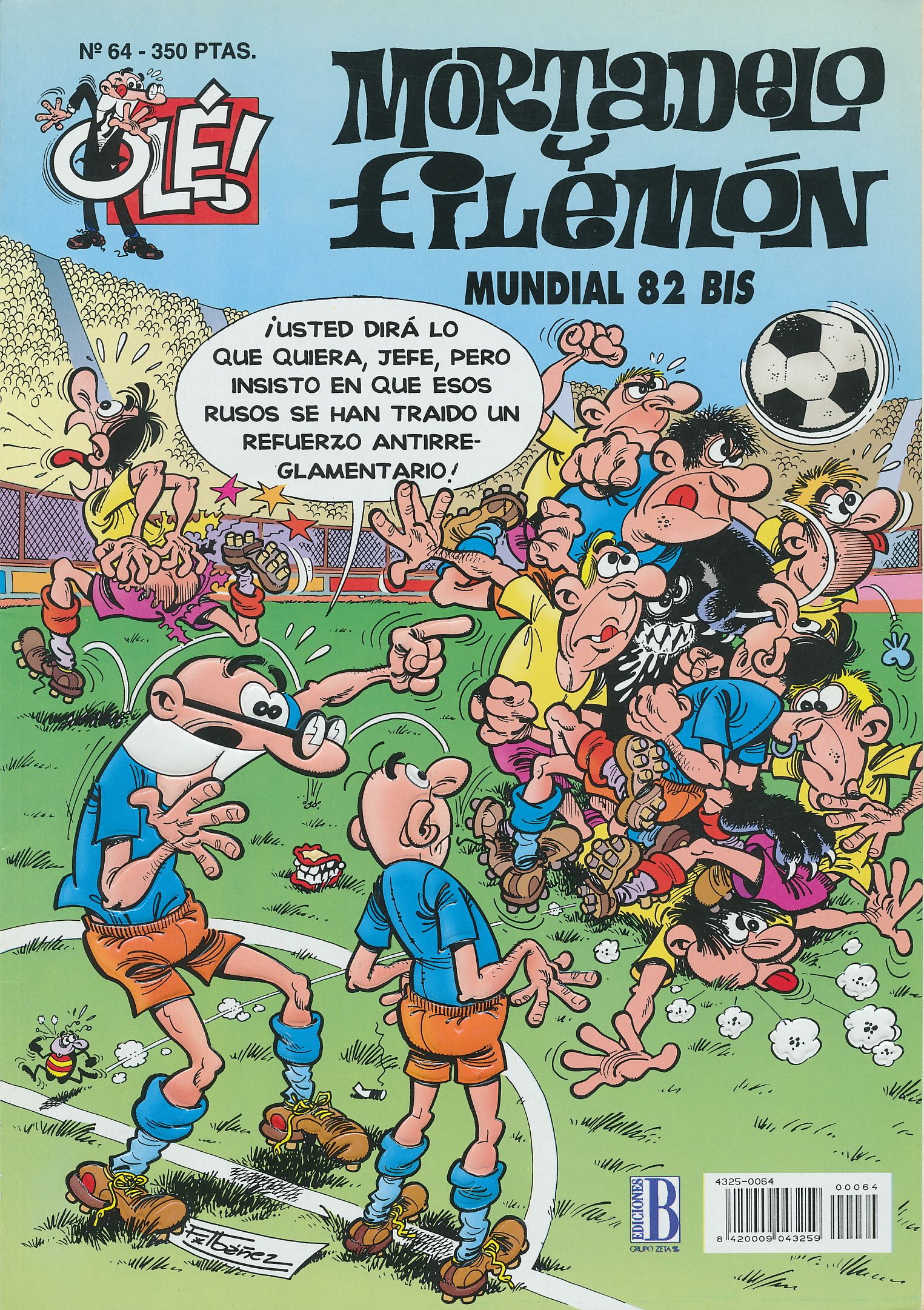 Mundial 82 bis (Mortadelo y Filemón, #54)