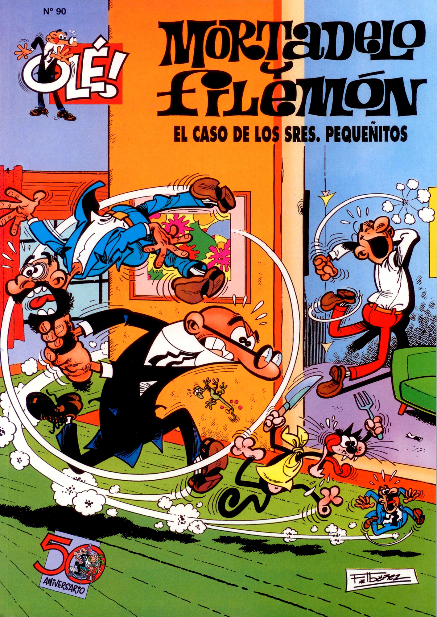 El caso de los señores pequeñitos (Mortadelo y Filemón, #52)