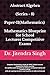 Abstract Algebra (Series - 8): Complete Mathematics Guide for RPSC School Lecturer Competitive Exams (Mathematics Blueprint for School Lecturer Competitive Exams)