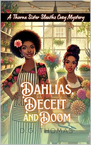 Dahlias, Deceit, and Doom: A Thorne Sister Sleuths Cozy Mystery: Small Town Female Detective and Women Sleuths Cozy Mysteries (Thorne Sister Sleuths Cozy Mystery Series Book 3)