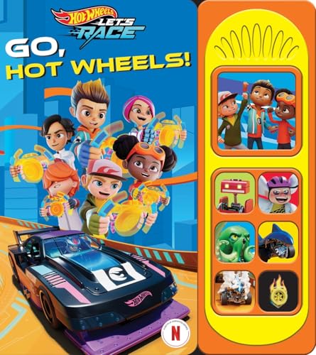 Hot Wheels Let's Race - Go, Hot Wheels! Sound Book - PI Kids (Board Book)