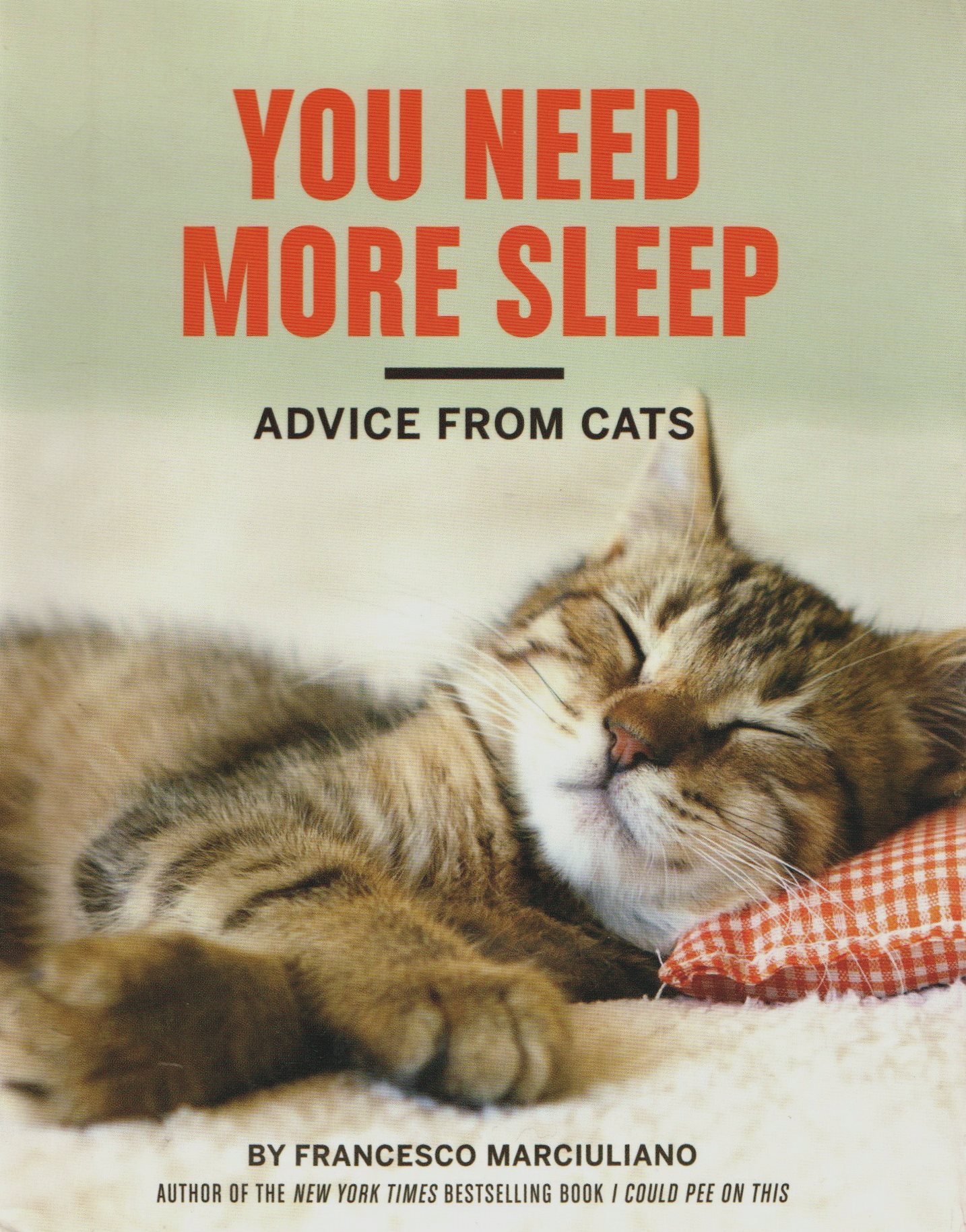 You Need More Sleep: Advice from Cats (Hardcover)