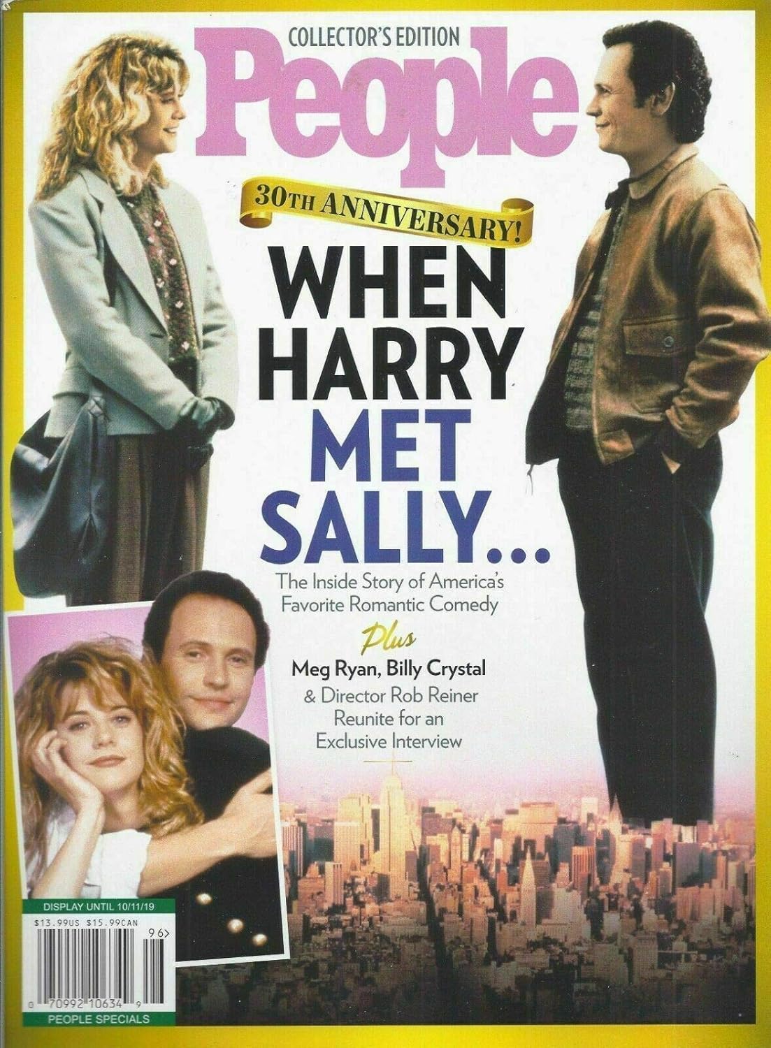 PEOPLE MAGAZINE 2019, WHEN HARRY MET SALLY MEG RYAN B CRYSTAL 30TH ANNIVERSARY.