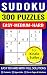 Sudoku 300 Puzzles Easy to Hard with Full Solutions | LARGE P... by Dreambrain Uchqun