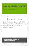 Same Mistakes Sheet Music