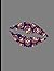 Kiss Mark Lips: Blue Skulls...