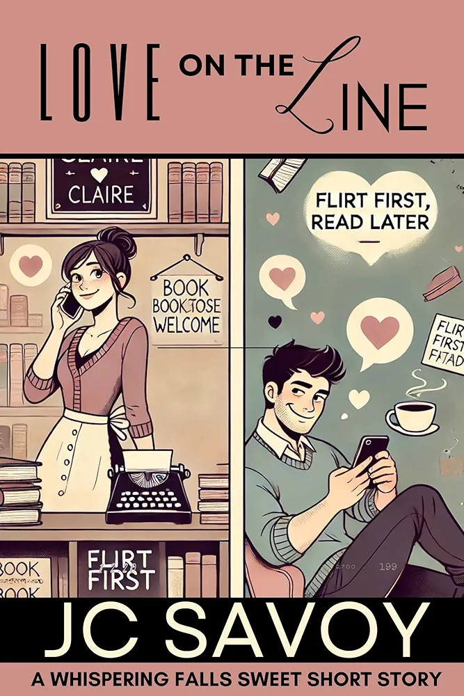 Love On The Line (A Whispering Falls Sweet Short Story Book 1)