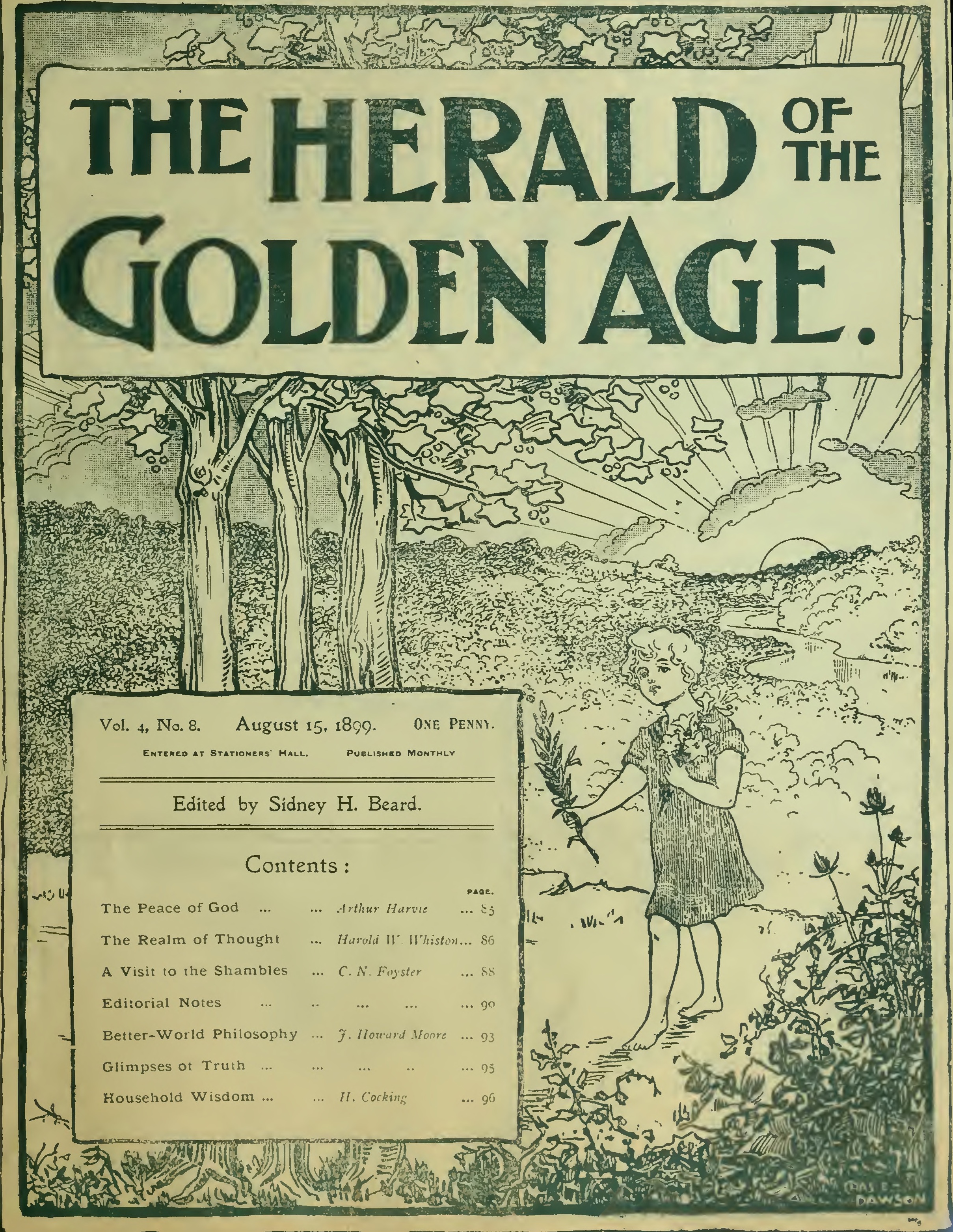 The Herald of the Golden Age: Vol. 4, No. 8, August 15, 1899