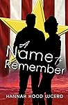 Book cover for A Name to Remember
