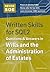 Revise SQE Written Skills for SQE2: Questions & Answers in Wills and the Administration of Estates