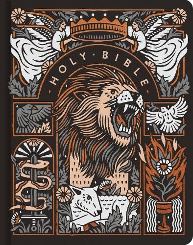 ESV Single Column Journaling Bible, Artist Series (Hardcover, Joshua Noom, The Lion and the Lamb): Holy Bible, English Standard Version