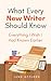 What Every New Writer Should Know: Everything I wish I had know earlier