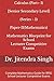 Calculus [Part– I: Senior Secondary Level] (Series - 5): Complete Mathematics Guide for RPSC School Lecturer Competitive Exams (Mathematics Blueprint for School Lecturer Competitive Exams)