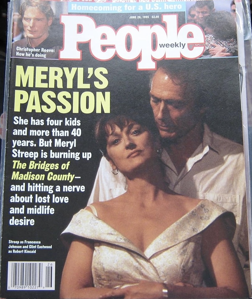 People Weekly Magazine June 26, 1995 (Meryl Streep...The Bridges Of Madison County...Clint Eastwood)