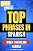 Top phrases in Spanish when...