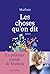 Les choses qu'on dit