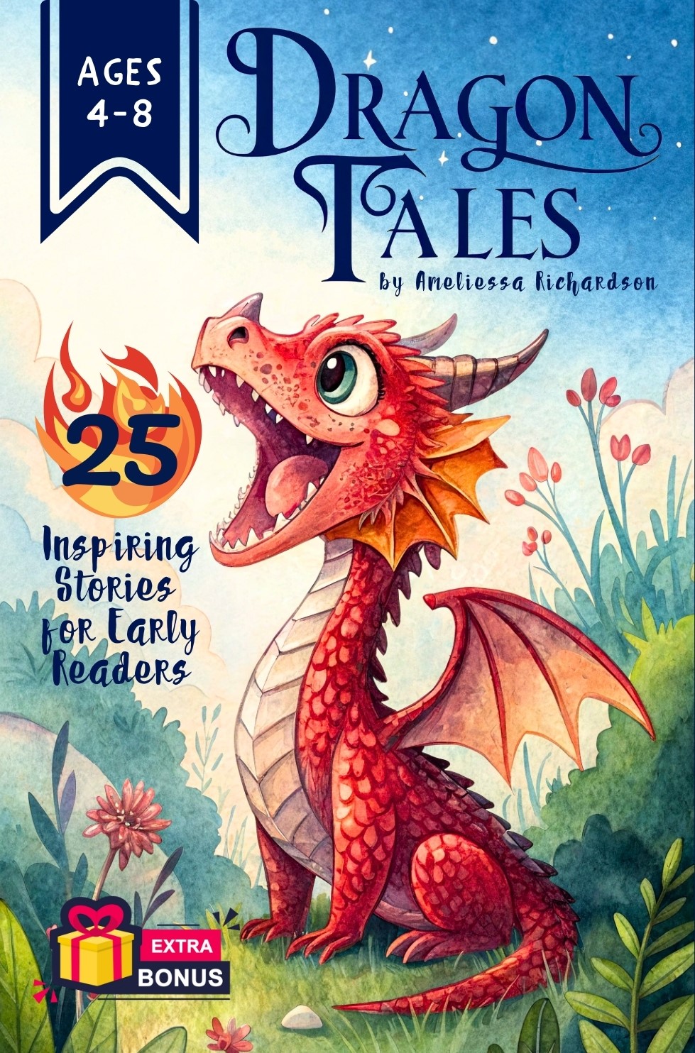 DRAGON TALES: 25 Inspiring Stories for Early Readers (Hardcover)