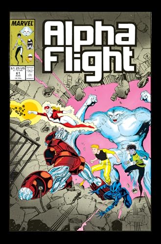 Alpha Flight By Mantlo & Lee Omnibus Jim Lee Cover (Hardcover)