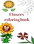 flowers coloring book