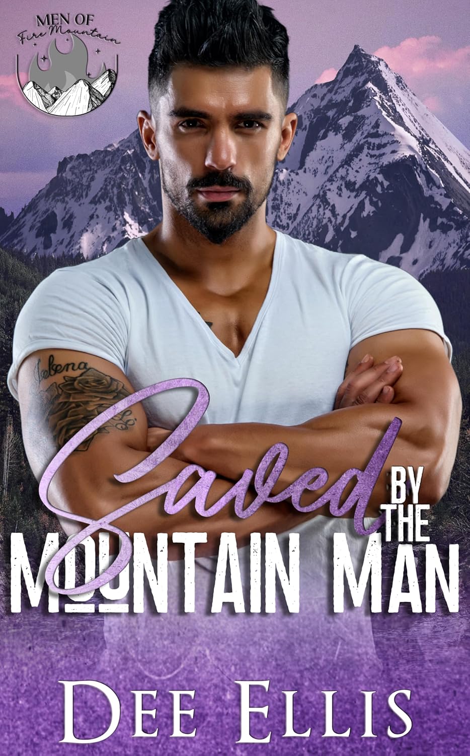 Saved By The Mountain Man (Men of Fire Mountain #7)