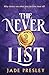 The Never List (Never List, #1)