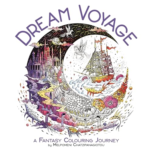 Dream Voyage: A Fantasy Colouring Journey (Paperback)