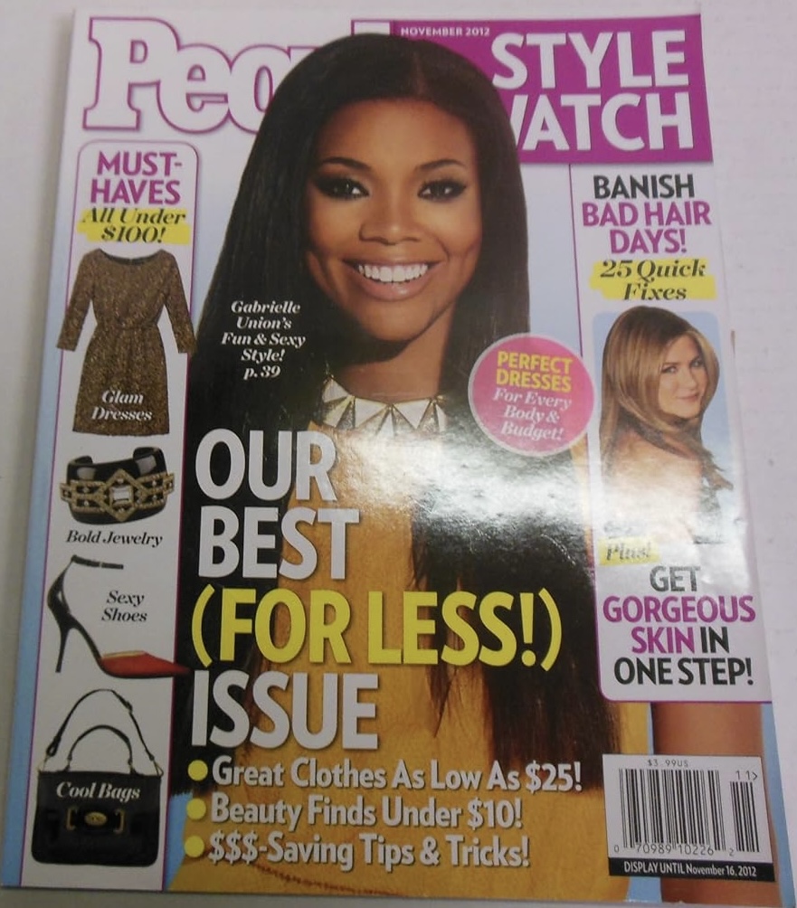 People Style Watch Garbrielle Union November 2012