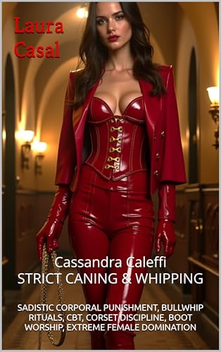 Cassandra Caleffi – STRICT CANING & WHIPPING: SADISTIC CORPORAL PUNISHMENT, BULLWHIP RITUALS, CBT, CORSET DISCIPLINE, BOOT WORSHIP, EXTREME FEMALE DOMINATION (Kindle Edition)