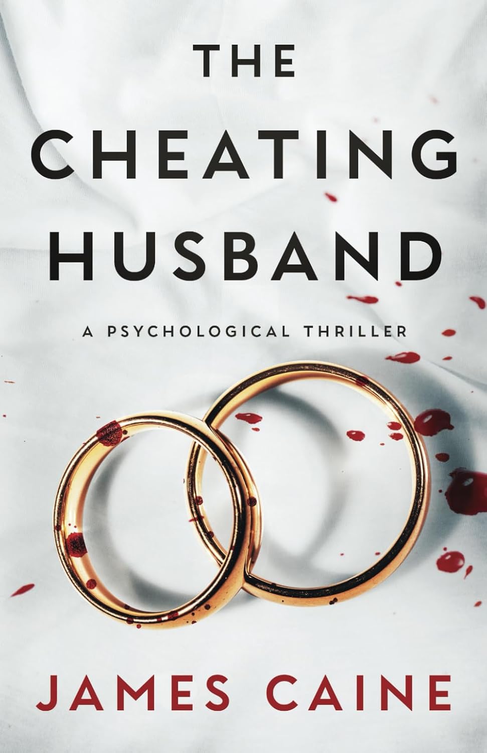 Book cover: The Cheating Husband by James Caine